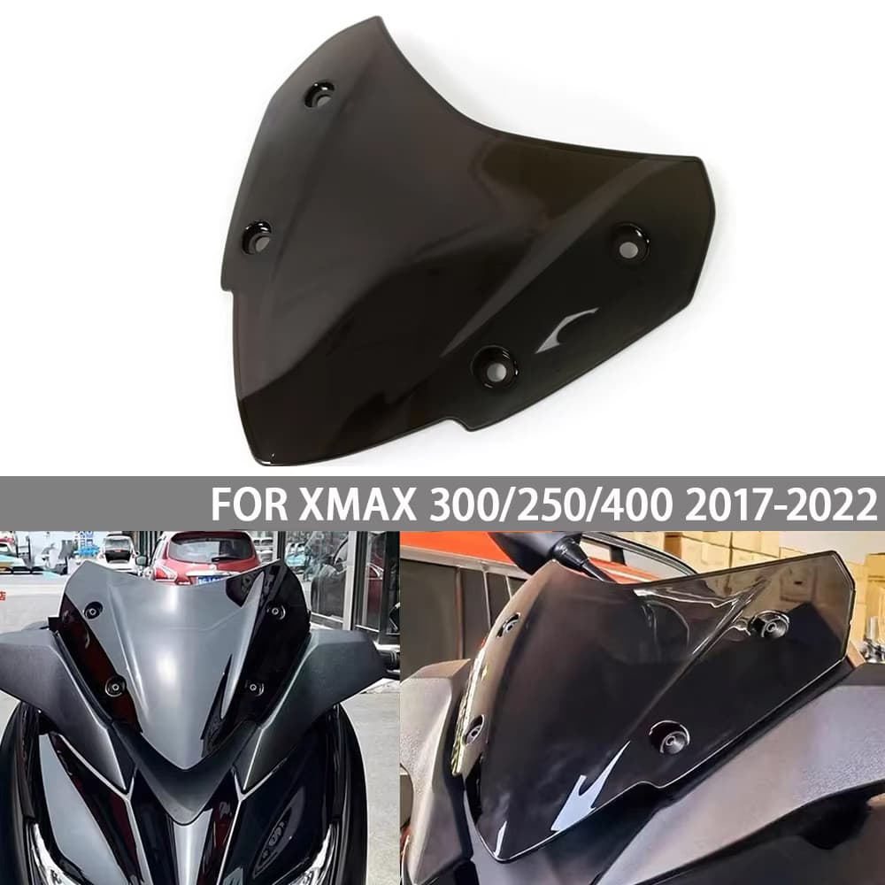 Dรถจักรยานยนต์กีฬากระจกกระจกVisor ViserสําหรับYAMAHA XMAX 300 Xmax 250 XMAX 250 X-MAX 300 XMAX 300 2017 2018 2019 2020 2