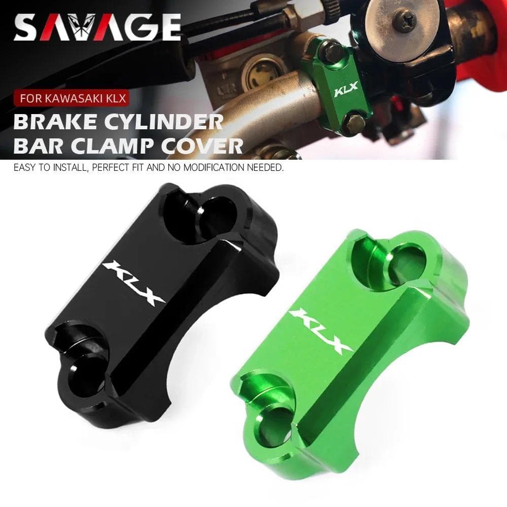 SA MSAorcycle Brake Master Cylinder Bar Clamp For KAWASAKI KLX 140 150 230 250 300 650 KLX140 KLX230 KLX250 KLX300 D-Tra