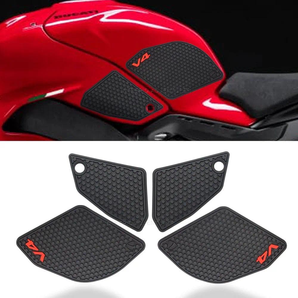 สําหรับDucati Panigale V4 Panigale V4S /SP2 2022 ด้านข้างถังน้ํามันเชื้อเพลิงPadสติกเกอร์ยางสติกเกอร์