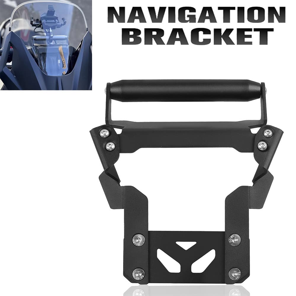 QI สําหรับ Honda FORZA 350 FORZA 300 FORZA 350 300 NSS350 NSS 350 GPS Navigator Mount Bracket ชั้นวางโทรศัพท์ Dashcam Br