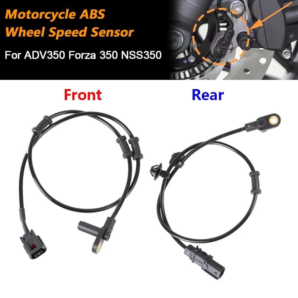 รถจักรยานยนต์ด้านหน้าด้านหลังล้อ ABS Sensor สําหรับ Honda ADV350 Forza350 NSS350 Forza NSS 350 เบรคสัญญาณสายไฟอุปกรณ์เสริม