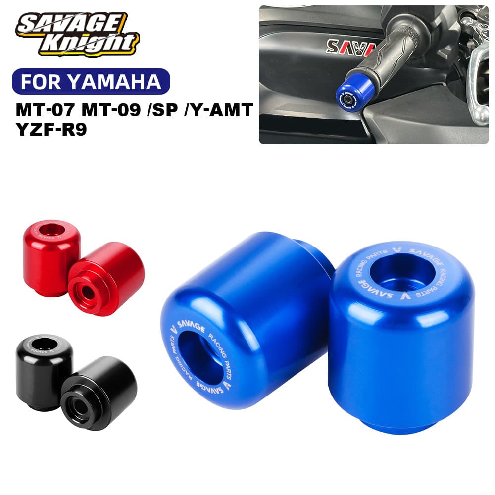 SC 2025 MT 07 YZFR9 Handlebar End Weights Cap For YAMAHA MT07 MT09 MT-07 MT-09 SP Y-AMT 2021-2023 Handle Bar End Plug Sl