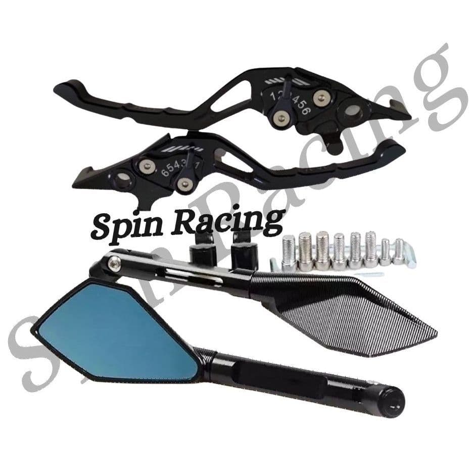 [ZM] กระจกมองหลัง Variation TMK V2 กระจกมองหลัง + ปรับแฮนด์เบรค AEROX, NMAX Nmax Neo Nmax Turbo, VIXION, TIGER, VARIO 125 150 160 NEW Vario Led Beat Street Deluxe New Scoopy Genio CBS, Scoopy Ficy, PCX/ADV 150-160, Mio, Mio j, Ninja 150, Ninja 250, Mx kin