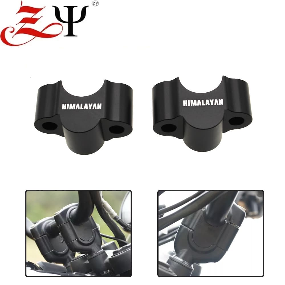T-ใหม่สําหรับ Royal Enfield Himalayan 450 Himalayan450 2024 2025- Premium Pull-Back Handlebar Risers Handle Bar CLAMP ขย