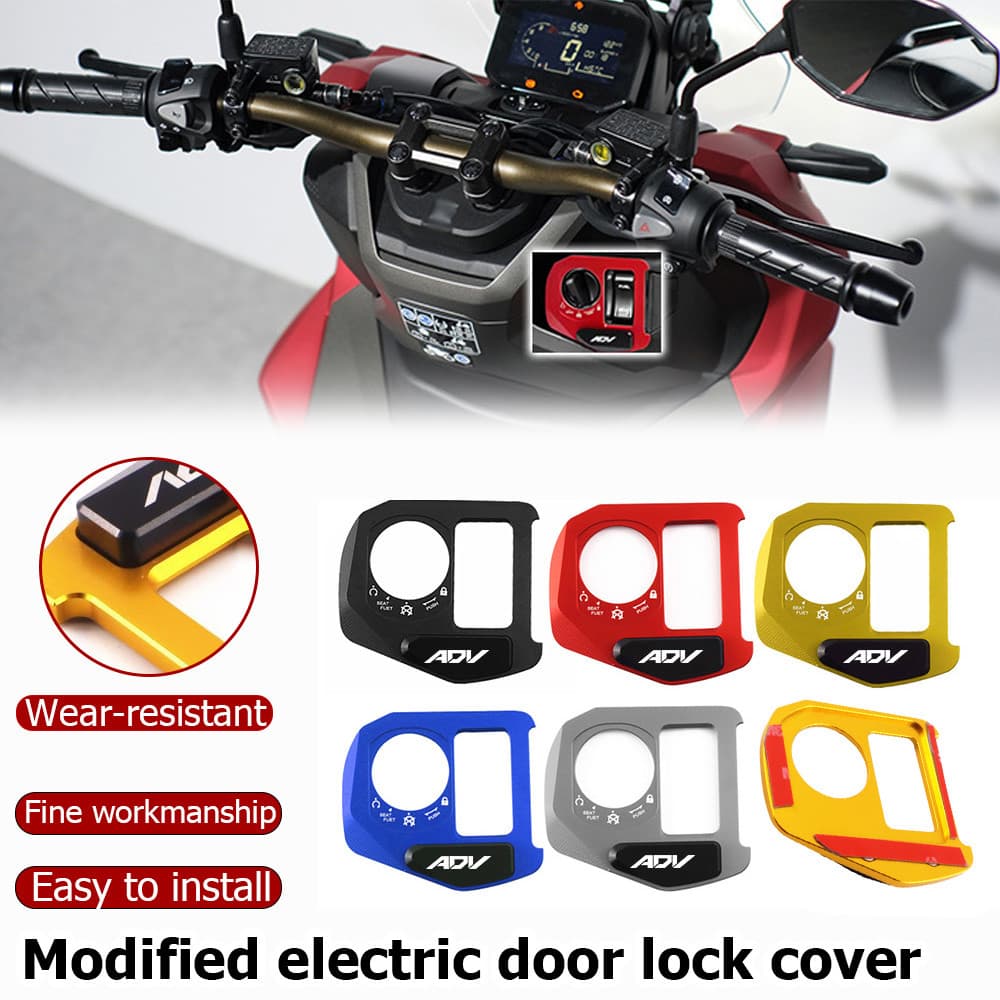 อุปกรณ์ดัดแปลงฝาครอบล็อคสําหรับประตูไฟฟ้า HONDA ADV160 Electric ADV160