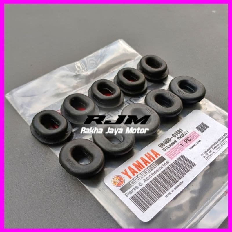 10 ชิ้น YAMAHA OVAL GROMMET ยาง/YAMAHA MOTORCYCLE BODY RUBBER/OVAL BODY COVER ยางสําหรับ YAMAHA JUPITER Z VEGA ZR RX KING SCORPIO BYSON VIXION R15 NMAX NMEX N MAX AEROX LEXY MOTORCYCLE