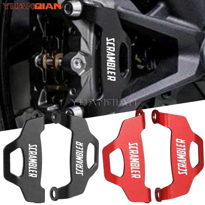 YU Motorcycles Front Brake Caliper Cover Guard Protection For Ducati Scrambler 800 2015-2021 Scrambler1100 2018-2024 Acc
