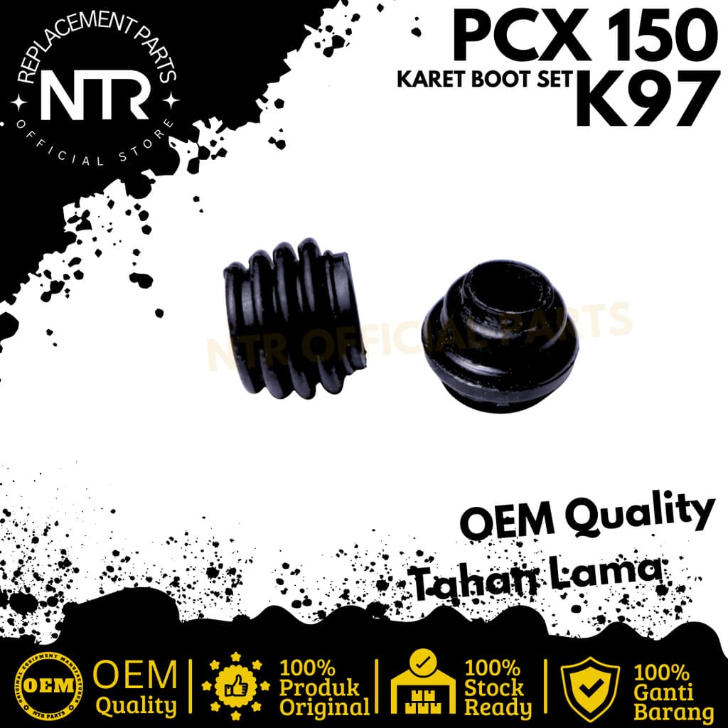 บูทยาง ชุดบูทคาลิปเปอร์ PCX 150 PCX 160 ADV 150 ADV 160 Vario 160 1 ชุด NTR อะไหล่อย่างเป็นทางการ