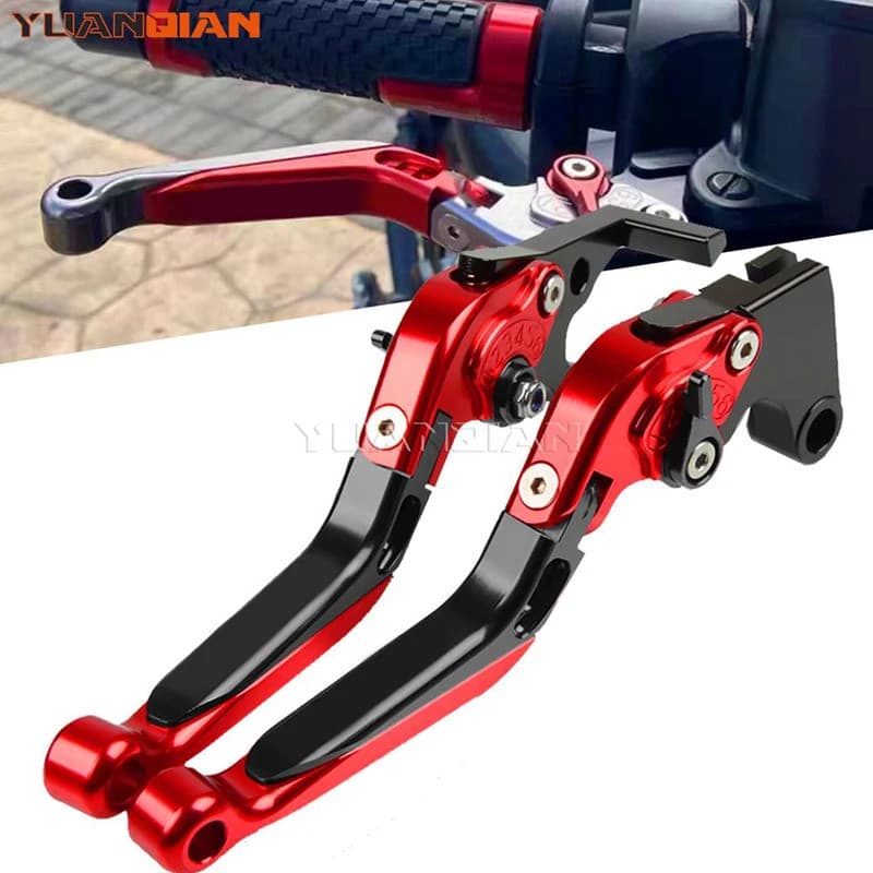 YU For SUZUKI GSXS125 GSX-S125 2017 2018 Motorcycle Accessories Adjustable Brake Clutch Levers Handlebar grips GSX S GSX
