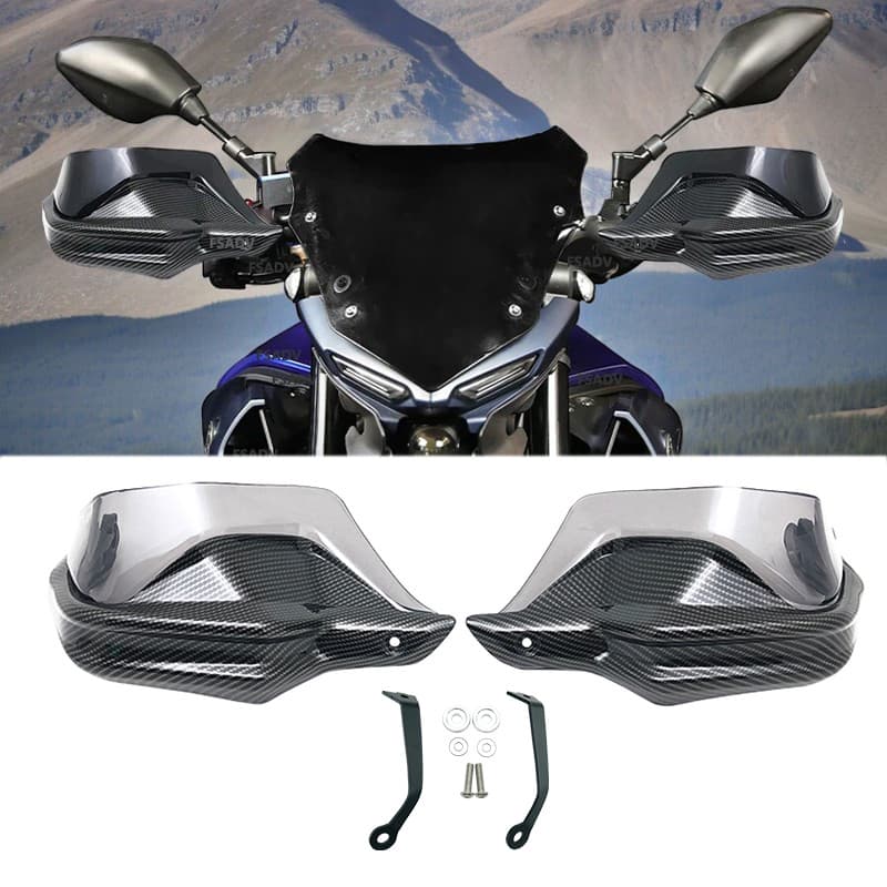 TC For YAMAHA MT03 MT25 MT-03 MT-25 MT 03 25 2015-2024 Motorcycle Handguards Shield Guards Windshield Hand Wind Protecti