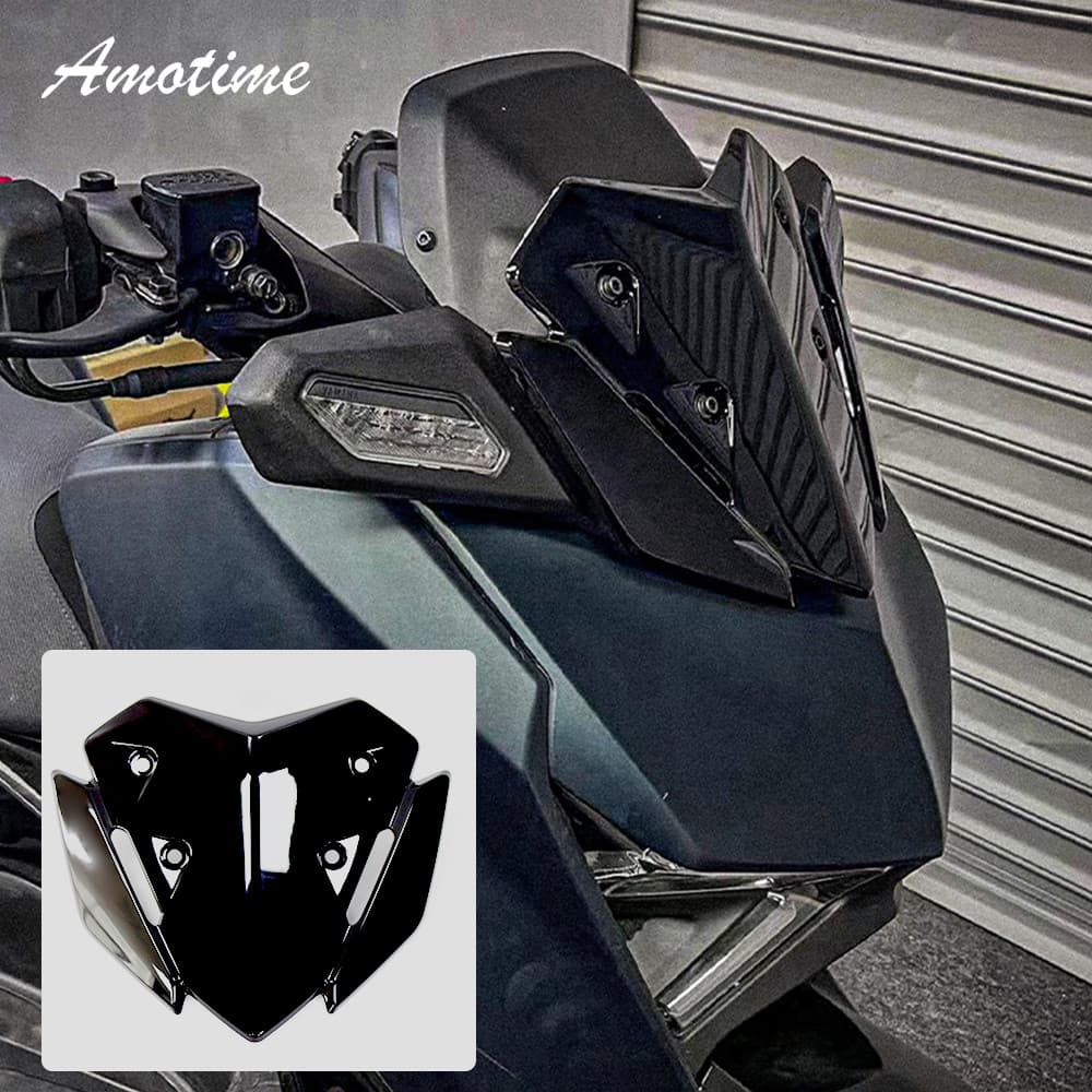 Eสําหรับ YAMAHA XMAX125 XMAX250 XMAX300 2023-2025 XMAX 300 กระจกรถจักรยานยนต์ Viser Visor Deflector กระจก