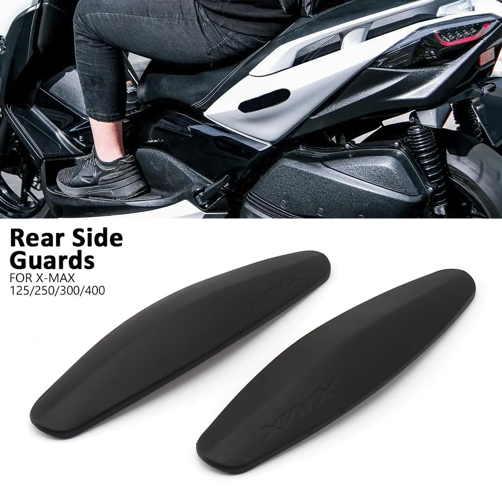 TC New For Yamaha XMAX 125 X-MAX 125 X-MAX 250 X-MAX 300 X-MAX 400 Anti Scratch Sticker Black Side Protective Strips Mol