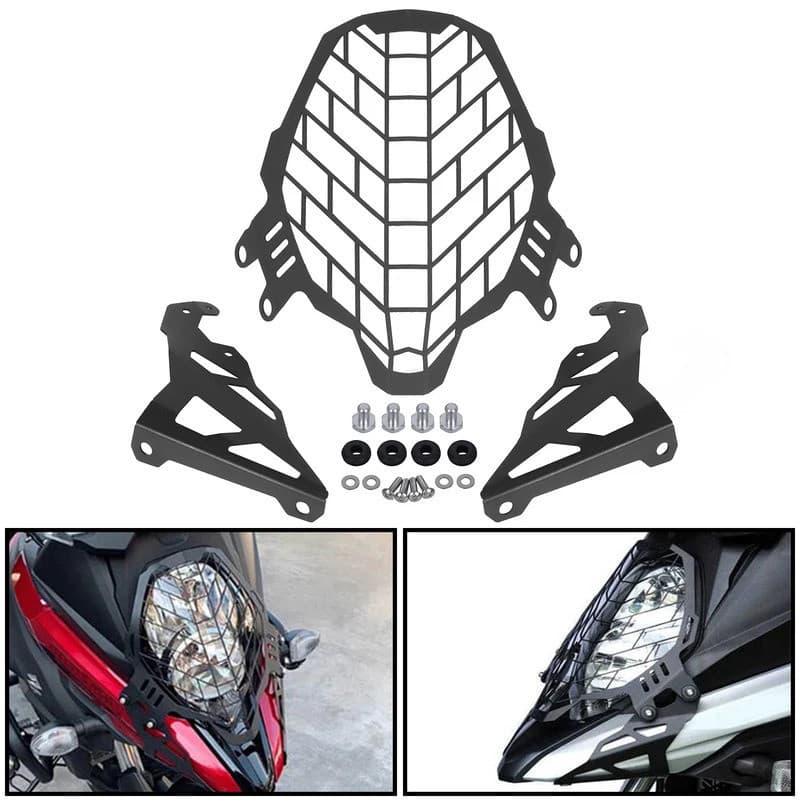 ฝาครอบป้องกันไฟหน้ารถจักรยานยนต์สําหรับ Suzuki DL650 V-Strom DL650 V-Strom XT 2017-2026