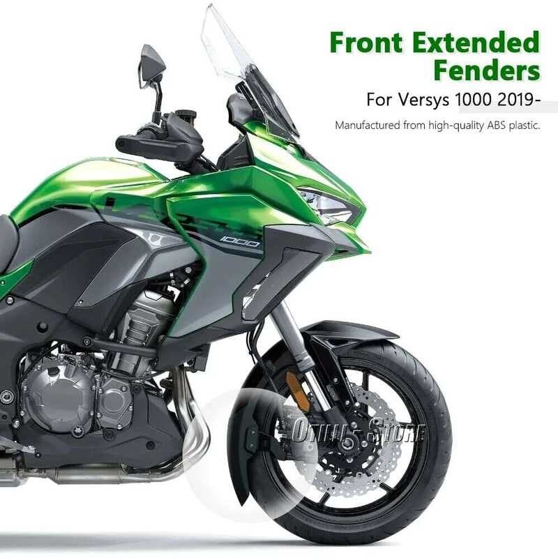 ❥ สำหรับ Kawasaki Versys1000 Versys 1000 Versys1000ฝาครอบบังโคลนหน้าร