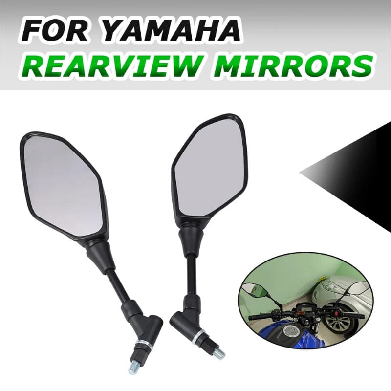 Motorcycle Mirrors Rearview Side Mirrors Convex For Yamaha MT-01 MT-03 MT-07 MT-09 Tracer 900 9 GT 