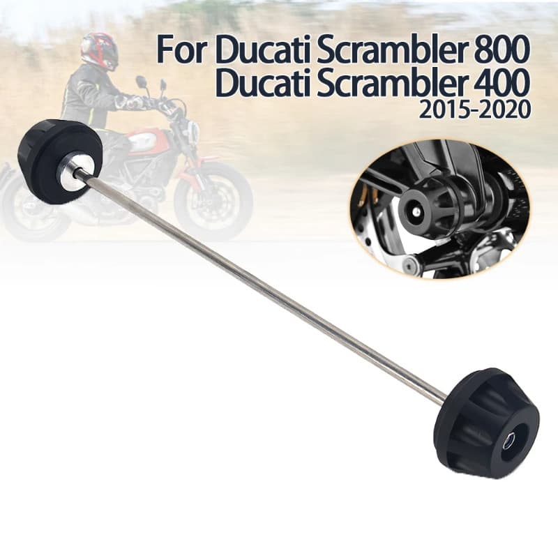 Front Wheel Protector Axle Fork Crash Slider Fit  For Ducati Scrambler 800 Scrambler 400 2015 2016 