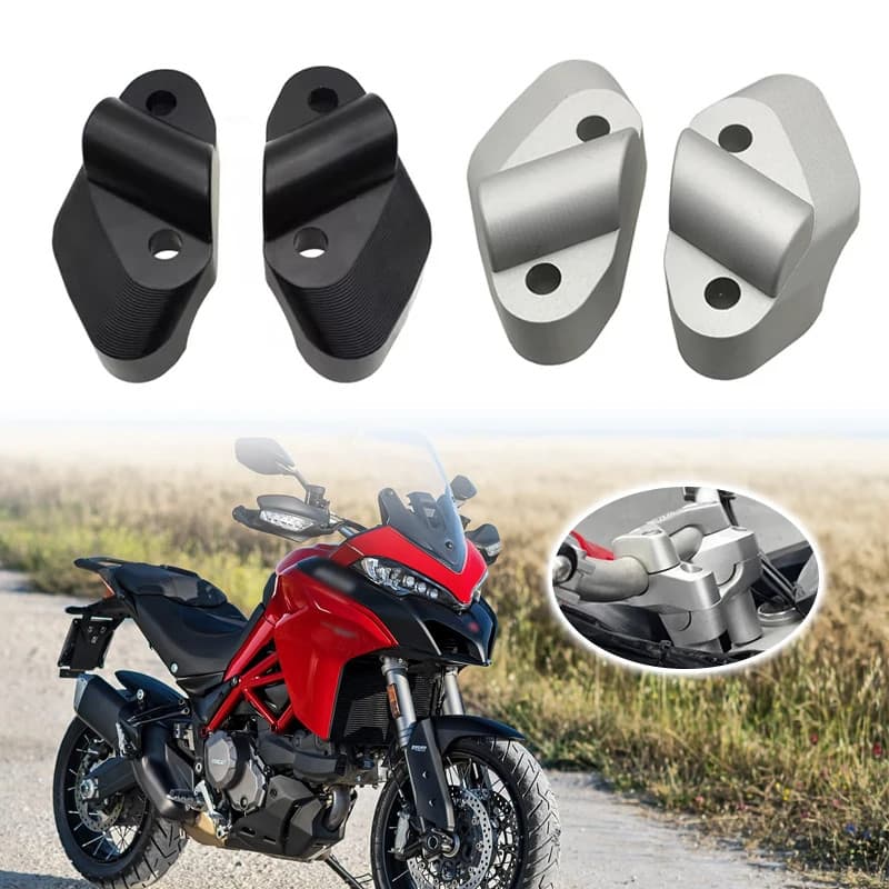 Motorcycle MTS950 MTS1200 Handlebar Riser Bracket 30mm Up For Ducati Multistrada950 Multistrada 950