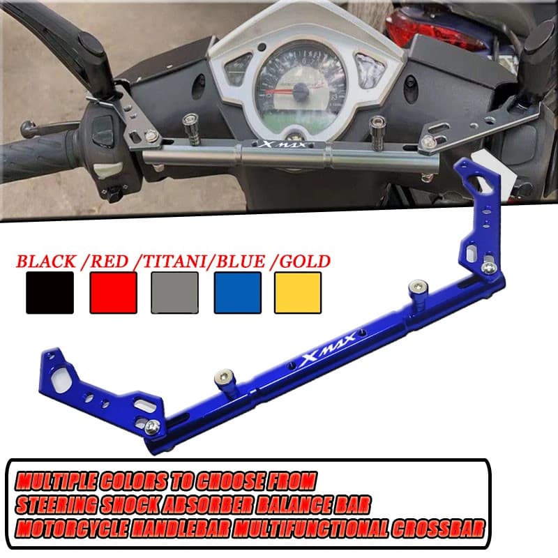 For XMAX XMAX400 XMAX300 XMAX250 XMAX125 Tech Max Motorcycle Handlebar Mutifunctional Cross Bar Ste