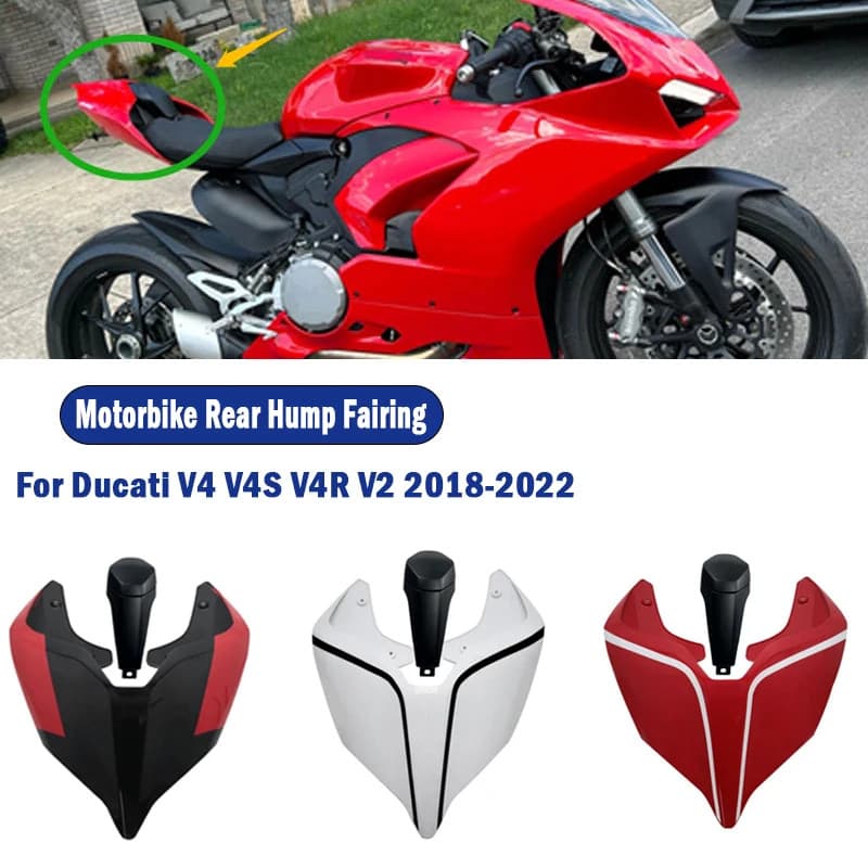 Rear Cover Tail Fairing Fit For Ducati Panigale Panigale V4 V4S V4R V2 2018-2022 rear hump seat cov