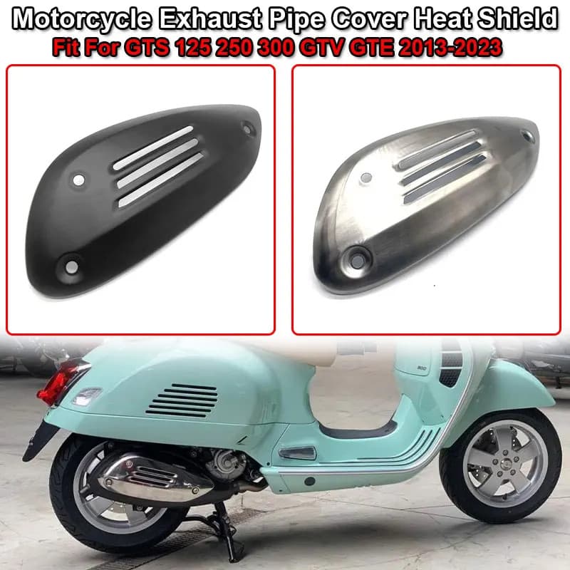 Fit For VESPA GTS GTV GTE 125 250 300 GTS125 GTS250 GTS300 2013-2023 Motorcycle Aluminum Exhaust Pi