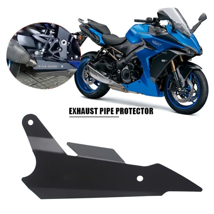 For Suzuki GSX-S1000GT 2022 GSX-S1000 GSX-S1000F GSXS1000 F GT 2015- Exhaust Pipe Protector Heat Sh
