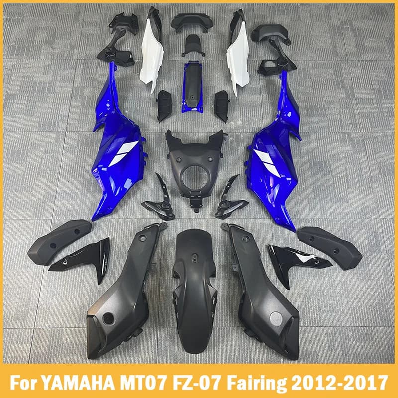 Motorcycle Fairing kit for Yamaha MT-07 FZ-07 2012-2017  years MT 07 2013 2014 2015 2016 2017 Fairi
