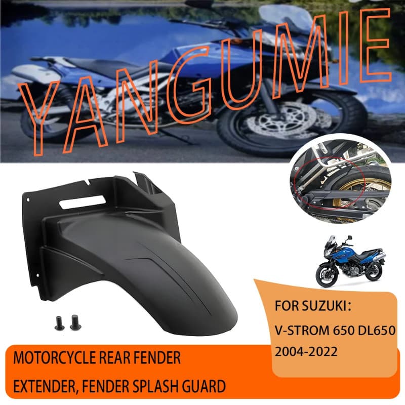 DL650 Rear Fender Extender Mudguard Splash Guard Cover For Suzuki V-Strom 650 DL 650 V-Strom650 VSt