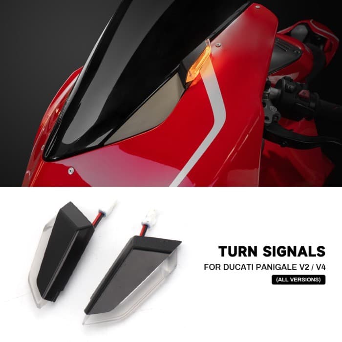 For DUCATI Panigale V4 V4S V4R PANIGALE V2 Motorcycle Accessories Light Front Turn Signal Flasher I