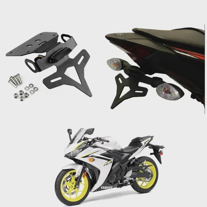 Motorcycle Acsessories For YAMAHA R3 R25 r3 r25 Tail Tidy Fender Rear Support License Plate Frame R