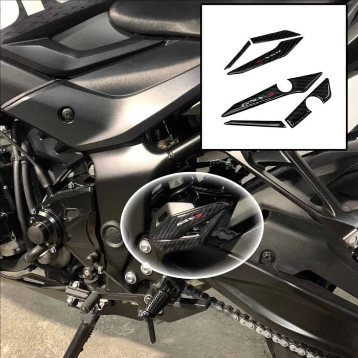 Motorcycle 3D Stickers New Pedal Stickers For Suzuki GSX-S 750 GSXS750 GSX S750 GSXS 750 gsx-s750 2