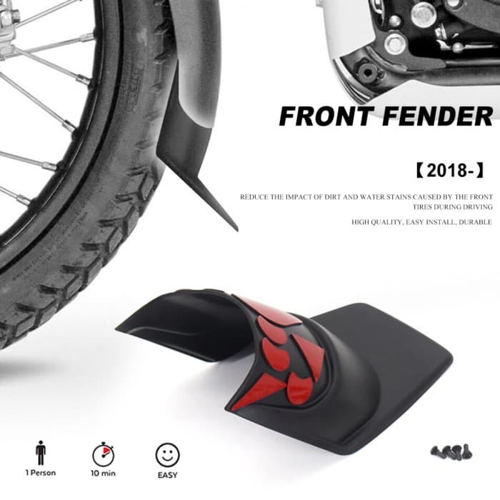 For Royal Enfield Himalayan 2018 - Motorcycle accessories front wheel fender protection frame exten