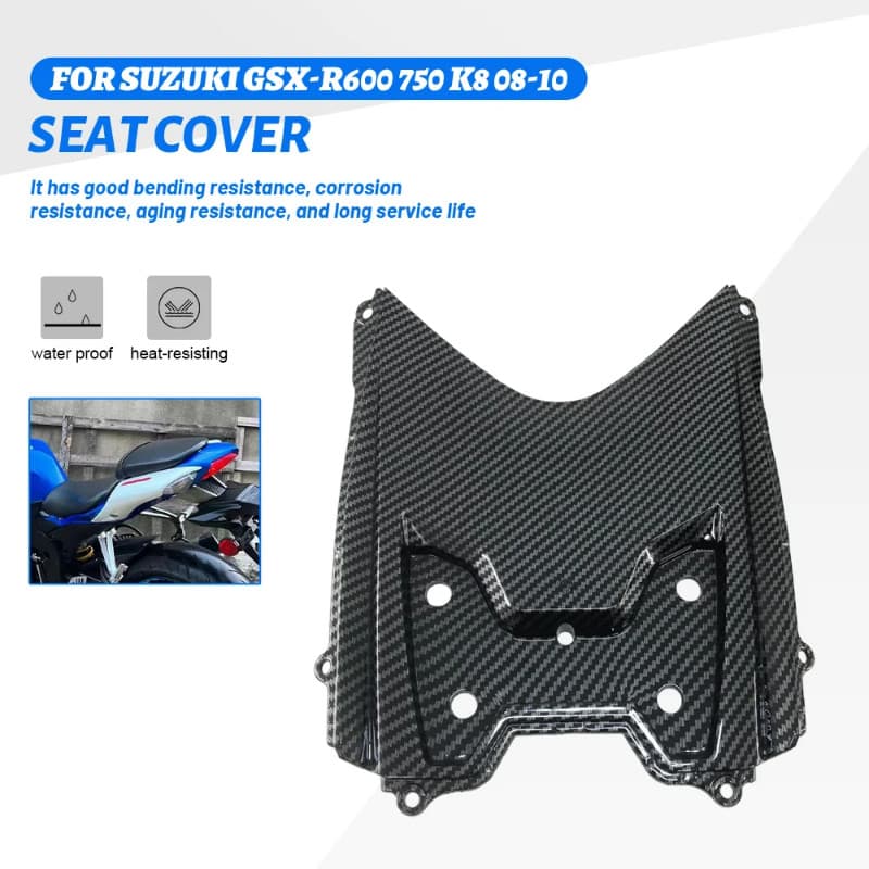 For Suzuki GSX-R600 GSXR600 GSX R750 GSX-R750 GSX R600 750 K8 2008 2009 2010 Motorcycle Seat Cover 