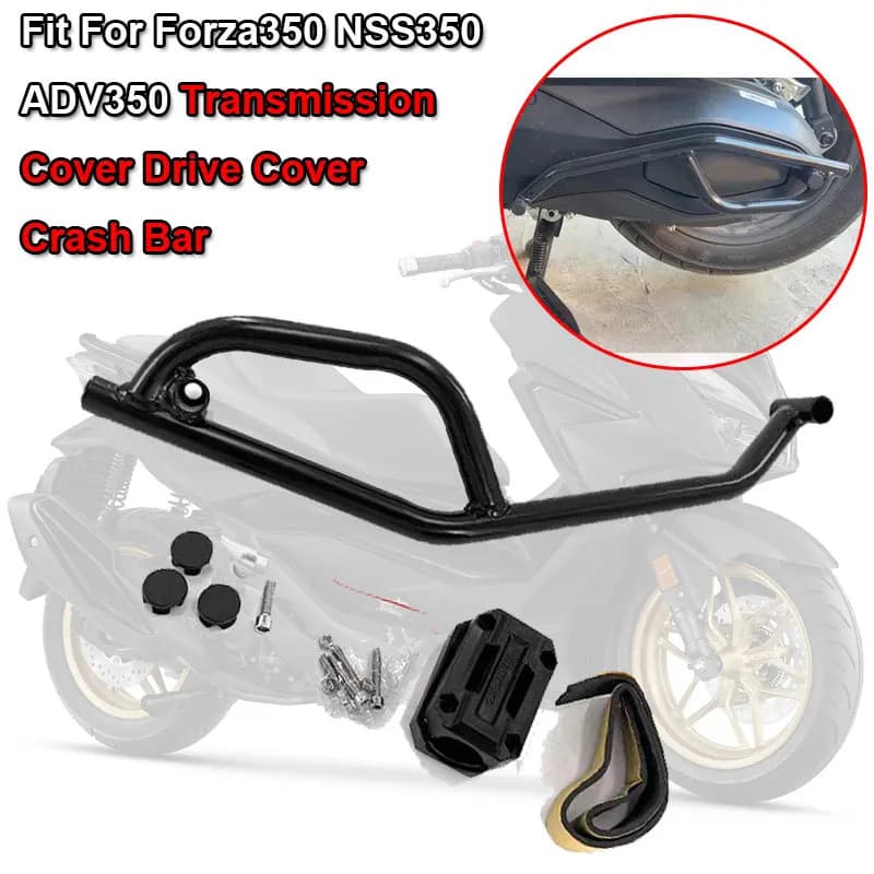 ADV350 ADV 350 Motorcycle Transmission Cover Crash Bar Fit For HONDA Forza350 NSS350 Forza 350 Driv