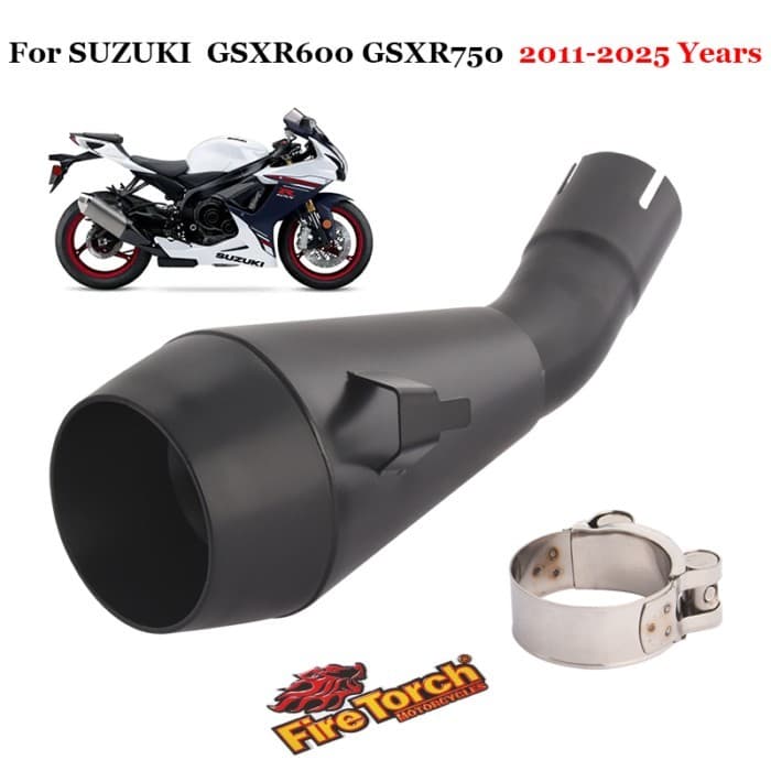 Slip On For SUZUKI GSX-R600 GSX-R750 GSX R600 GSX R750 GSXR 600 75 2011 - 2024 Motorcycle Exhaust E