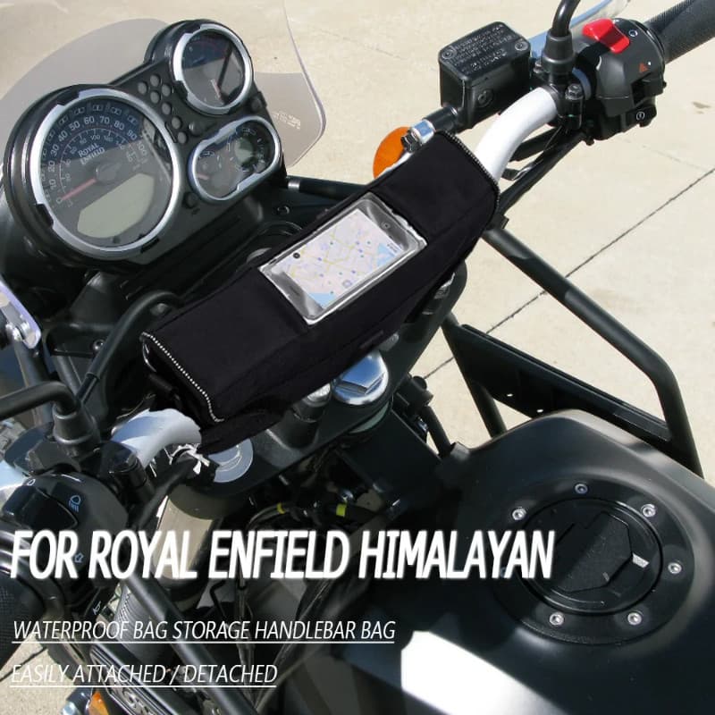 Motorcycle Waterproof And Dustproof  Storage Handlebar bag For Royal Enfield Himalayan