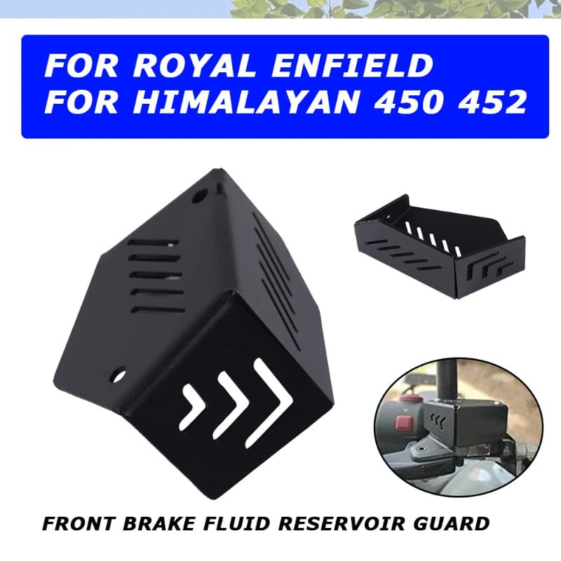 Motorcycle Front Brake Fluid Reservoir Guard Cover For Royal Enfield Himalayan 450 452 Himalayan450