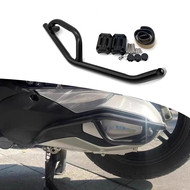 Fit For HONDA Forza350 NSS350 Forza 350 adv350 ADV 350 Motorcycle Crash Bar Exhaust Shaft Guard Bum