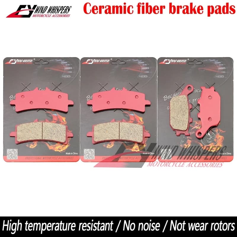 Ceramic Front Rear Brake Pads For Suzuki GSX-S GSXS 1000 GSXS1000 GSX-S1000 A F L GSX 1000 Katana 2
