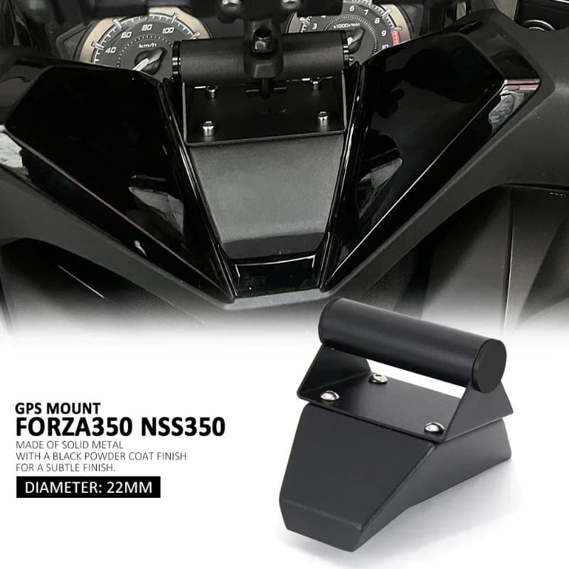 New Stand Holder Phone Mobile Phone GPS Bracket 22mm For Honda Forza 350 Forza350 FORZA 350 FORZA35