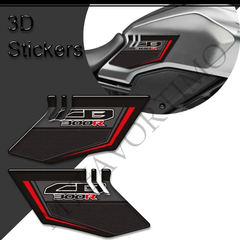CB300R Fit Honda CB300R CB 300R 2018-2022 Motorcycle Grips Tank Pad Decals Gas Fuel Oil Kit Knee Pr