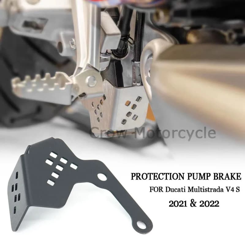 New Motorcycle Accessories Rear Brake Pump Protective Cover Decoration FOR Ducati Multistrada V4 S 
