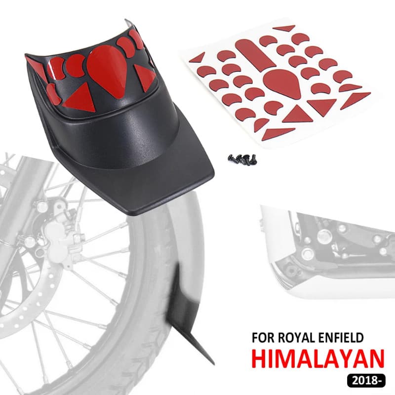 New Motorcycle Accessories ABS For Royal Enfield Himalayan 2018-2022 2021 2020 Black Front Fender E