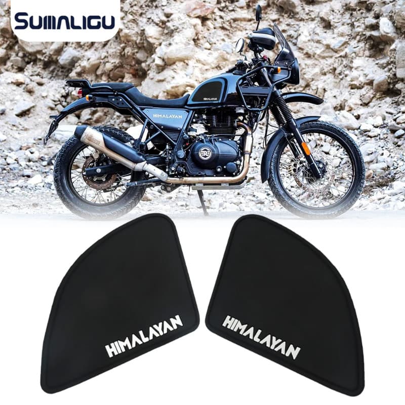 For Royal Enfield Himalayan 400 2021 Motorcycle Himalayan400 Side Fuel Tank Pad Sticker Rubber Stic