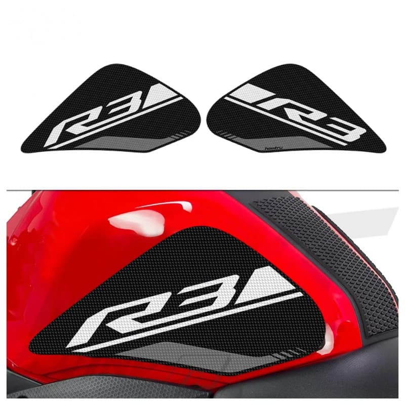 For Yamaha YZF-R3 R3 2015-2018 Sticker Motorcycle Accessorie Side Tank Pad Protection Knee Grip Mat