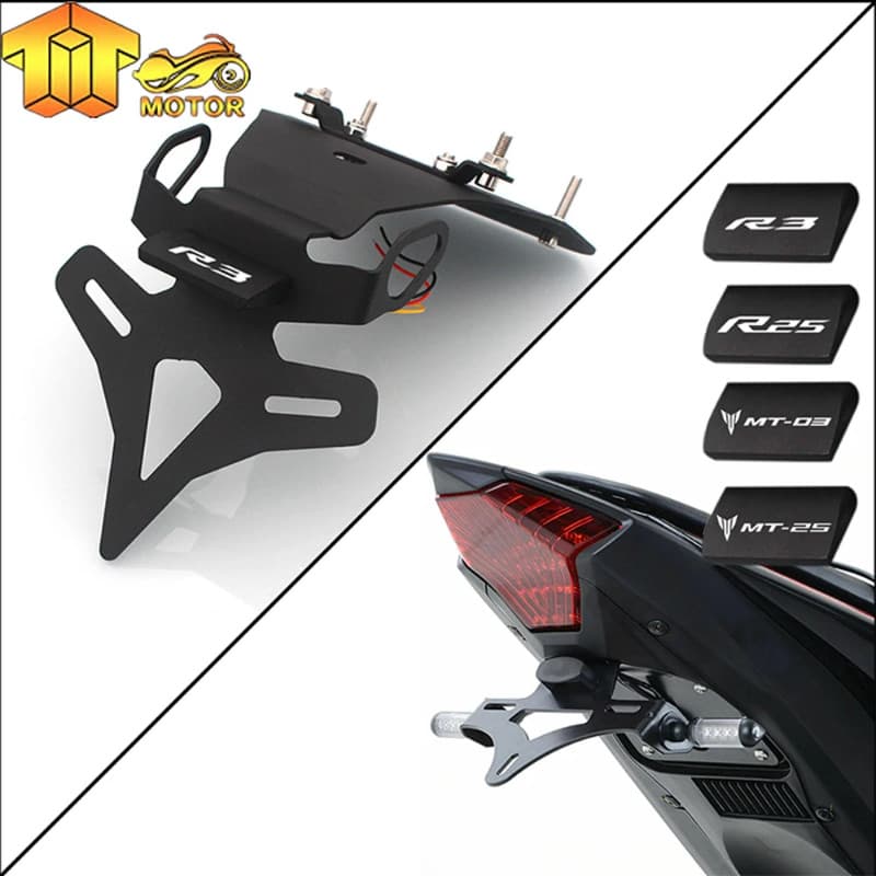 Tail Tidy For Yamaha YZF R3 R25 MT-03 MT 03/25 MT03 MT25 Motorcycle License Plate Holder Fender Eli