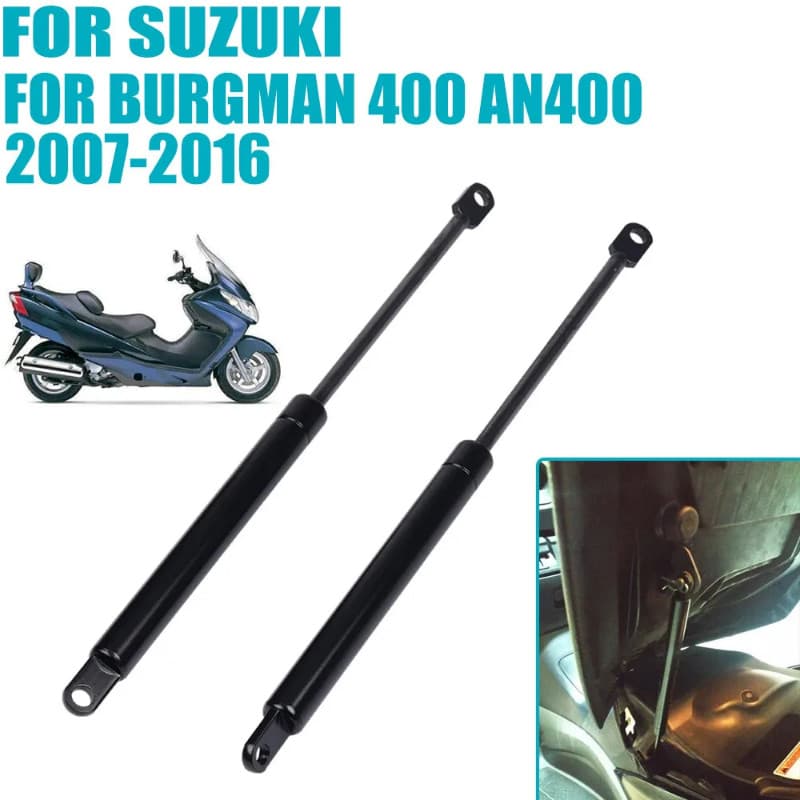 Struts Arms Lift Supports Shock Absorbers Lift Seat For Suzuki Burgman 400 AN AN400 Burgman400 2007