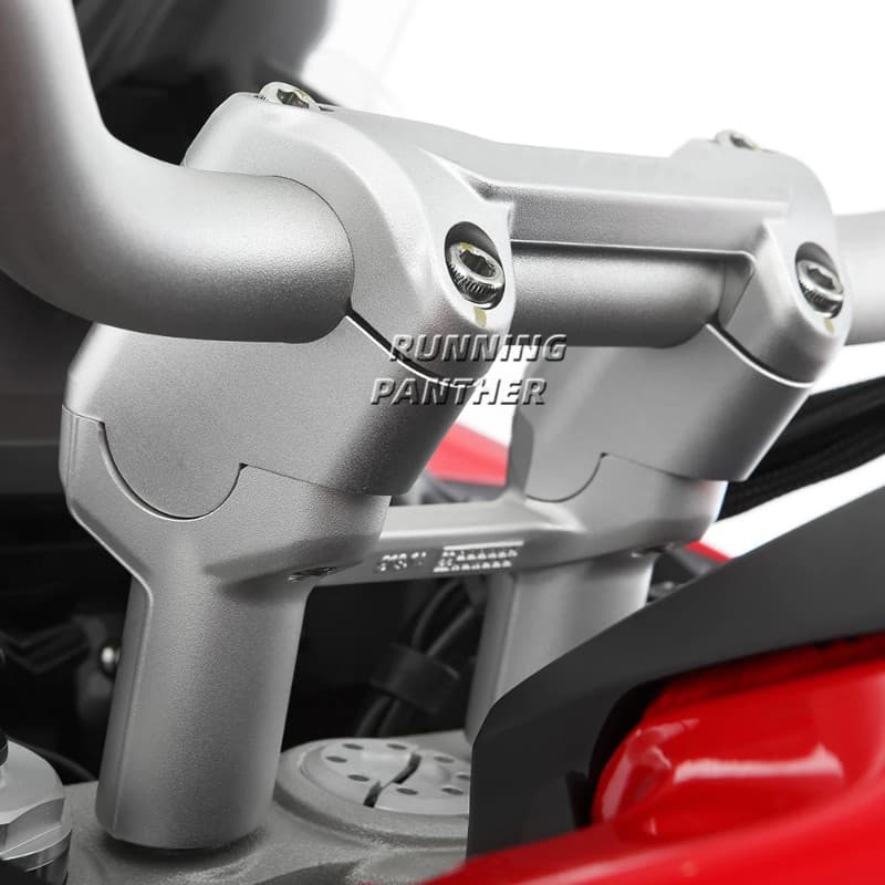New Handlebar Riser For Ducati Multistrada V4 MULTISTRADA V4 Motorcycle Handlebars Back Move Mount 