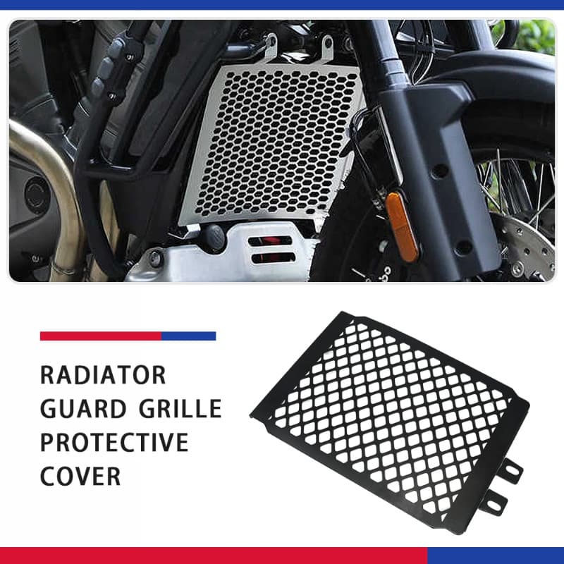 For Royal Enfield Interceptor 650 2021 2022 Motorcycle aluminum Radiator Guard Grille Protective Gu