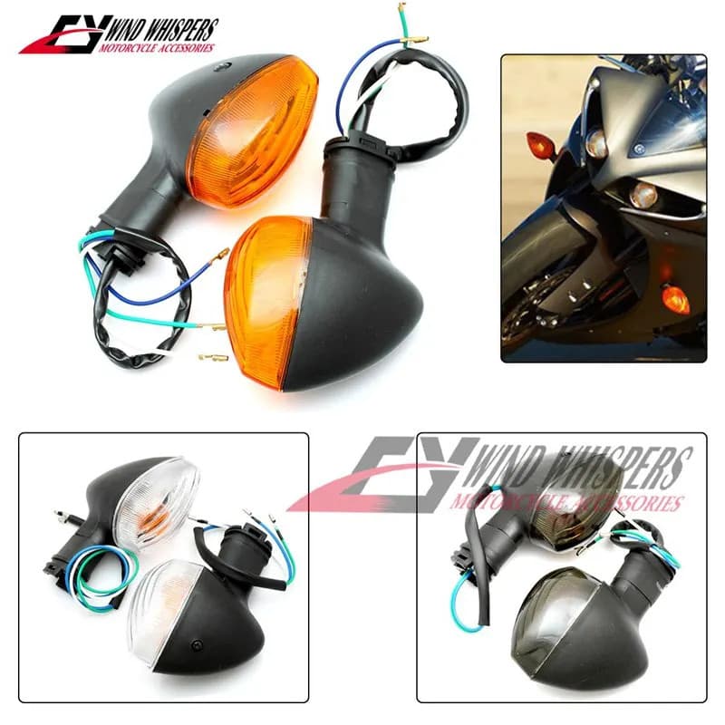 Motorcycle Turn Signals Lights Indicators Lamp For Yamaha MT-01 MT-03 MT-07 MT-09 YZF R25 R3 R6 R1 