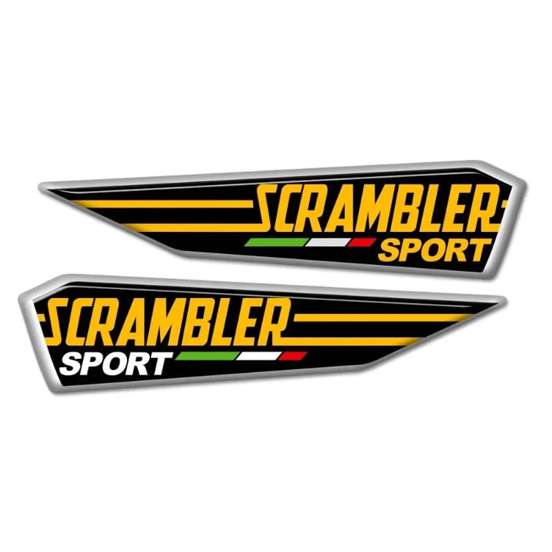 Scrambler For DUCATI Scrambler Motorcycle Accessories 3D Tank Pad Stickers Decals Protector Fairing